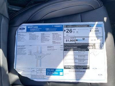 2026 Ford Mustang EcoBoost Premium Fastback