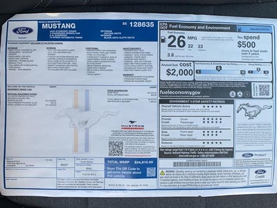 2025 Ford Mustang EcoBoost Fastback