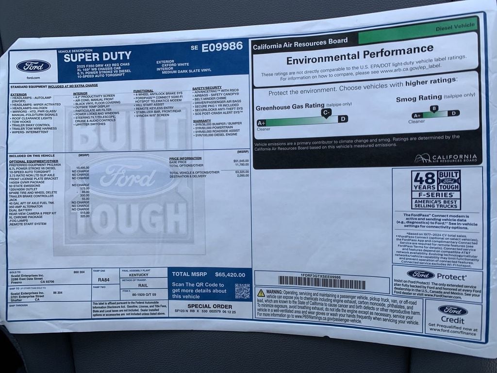 2025 Ford F-350SD XL DRW