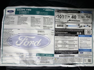 2023 Ford Escape Plug-In Hybrid Base