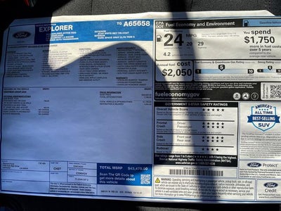 2026 Ford Explorer Active w/200A Pkg RWD