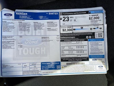 2025 Ford Ranger XLT 2WD SuperCrew 5' Box