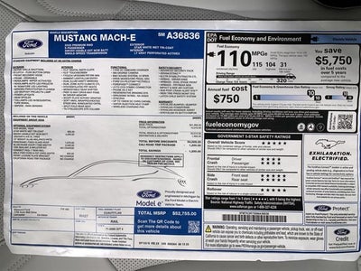 2025 Ford Mustang Mach-E Premium RWD