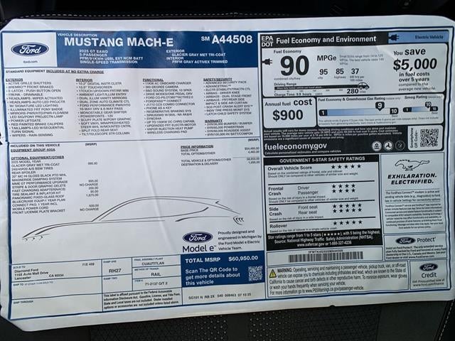 2025 Ford Mustang Mach-E GT AWD