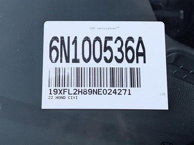 2022 Honda Civic Hatchback Sport