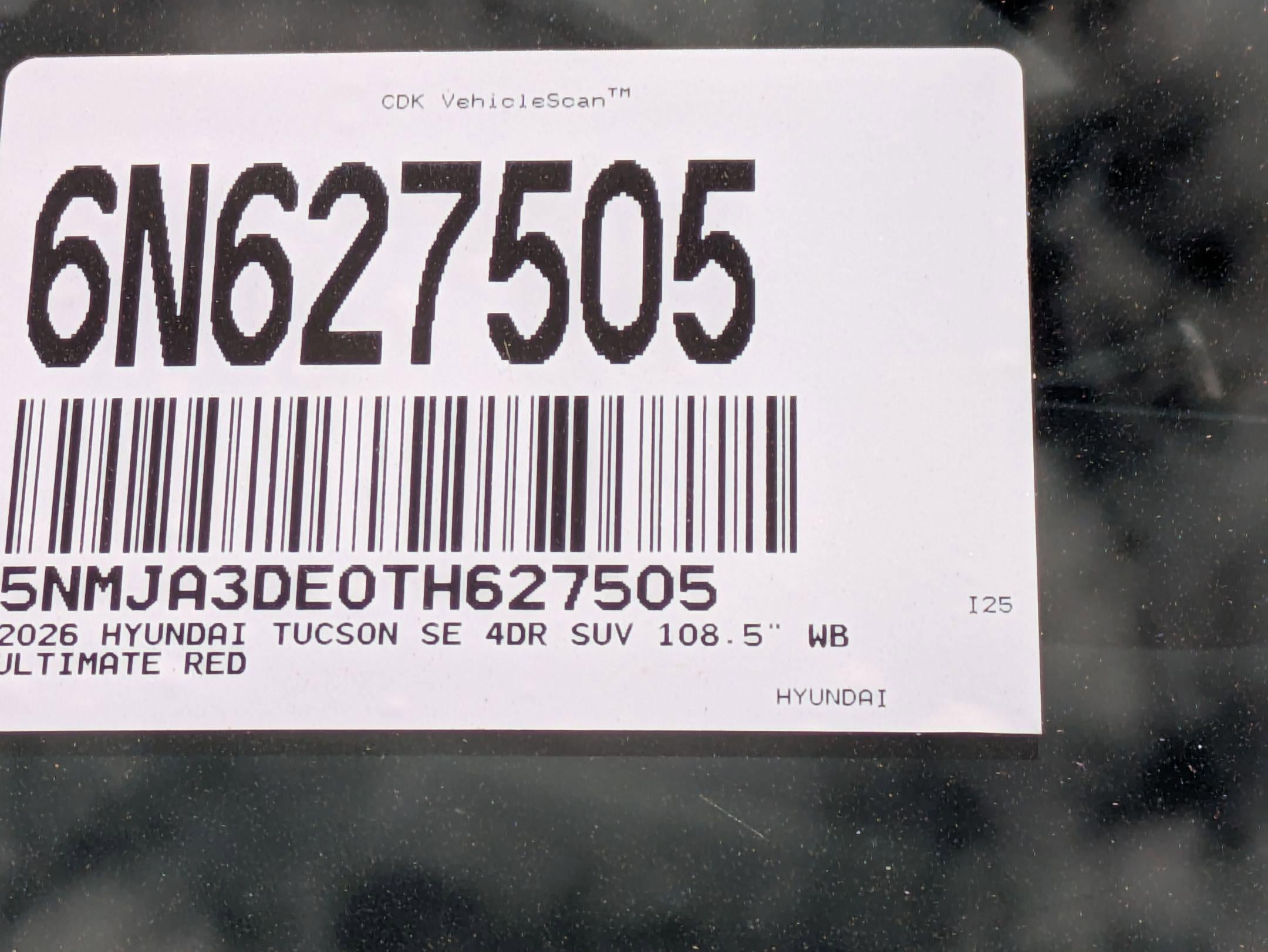 2026 Hyundai Tucson SE FWD