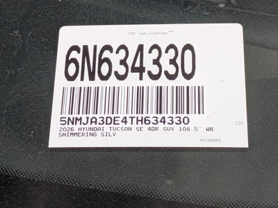 2026 Hyundai Tucson SE FWD