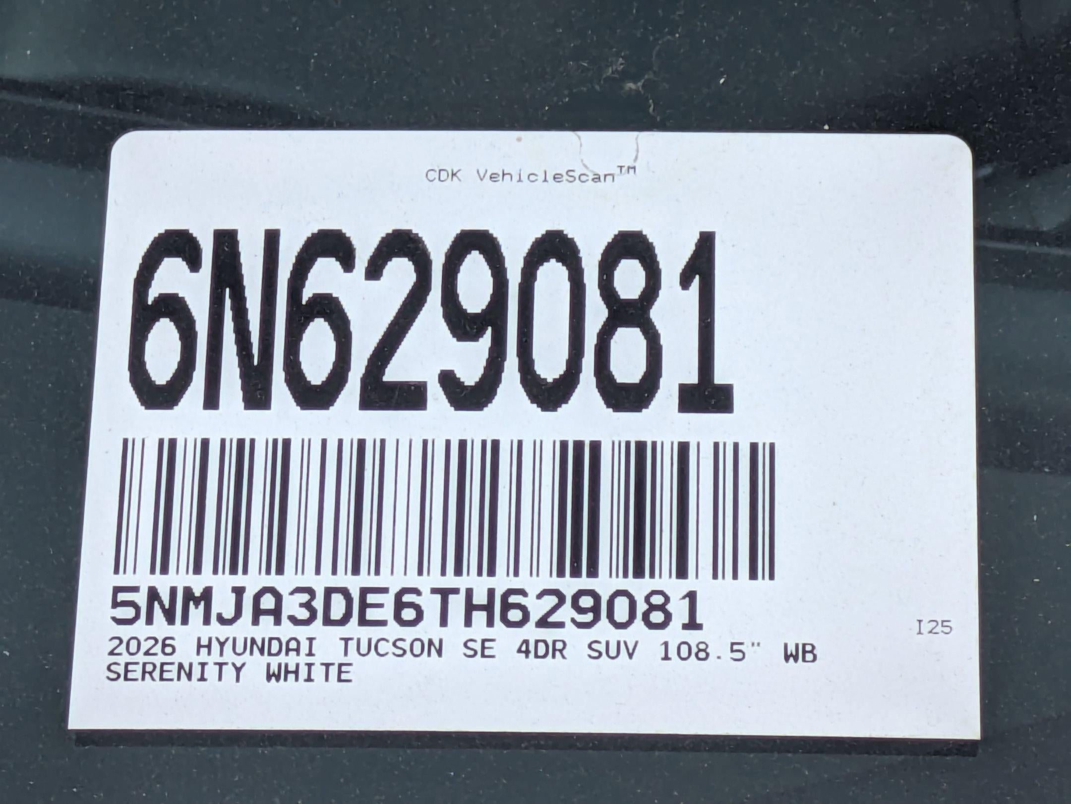 2026 Hyundai Tucson SE FWD