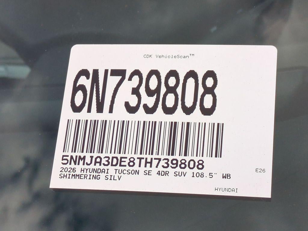 2026 Hyundai Tucson SE FWD