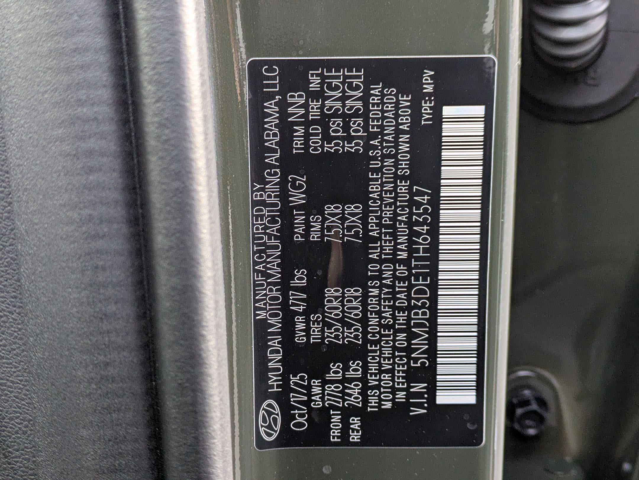 2026 Hyundai Tucson SEL FWD