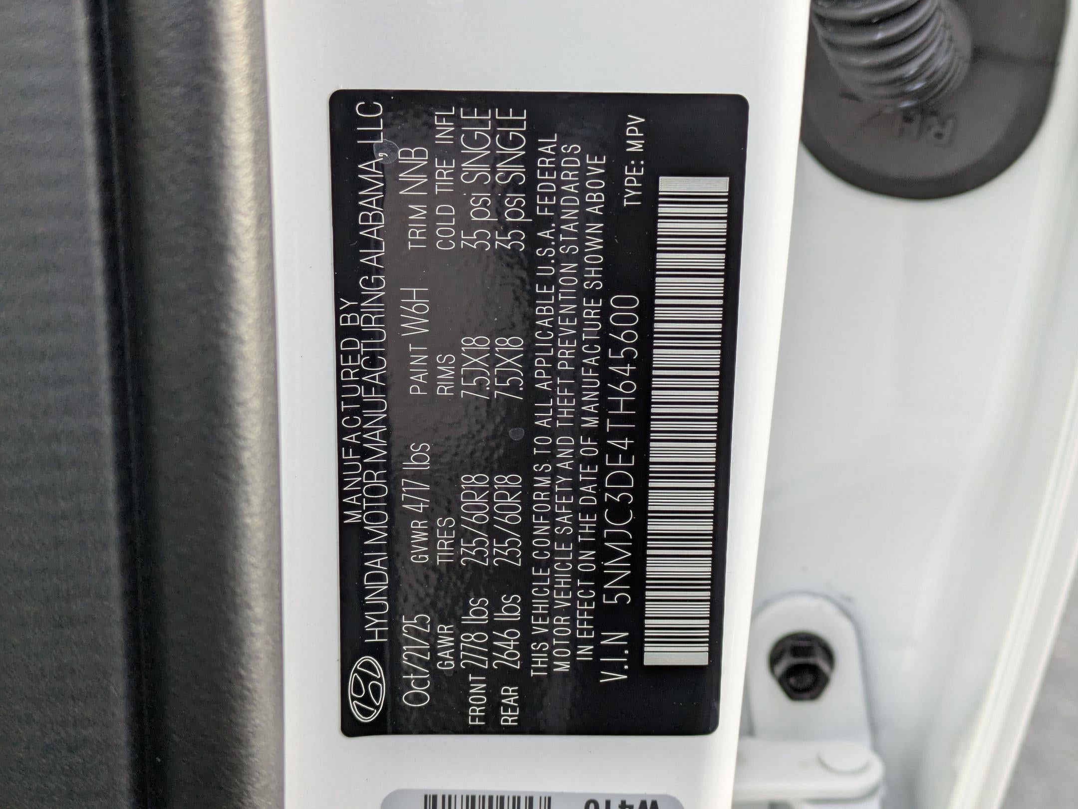 2026 Hyundai Tucson SEL Premium FWD