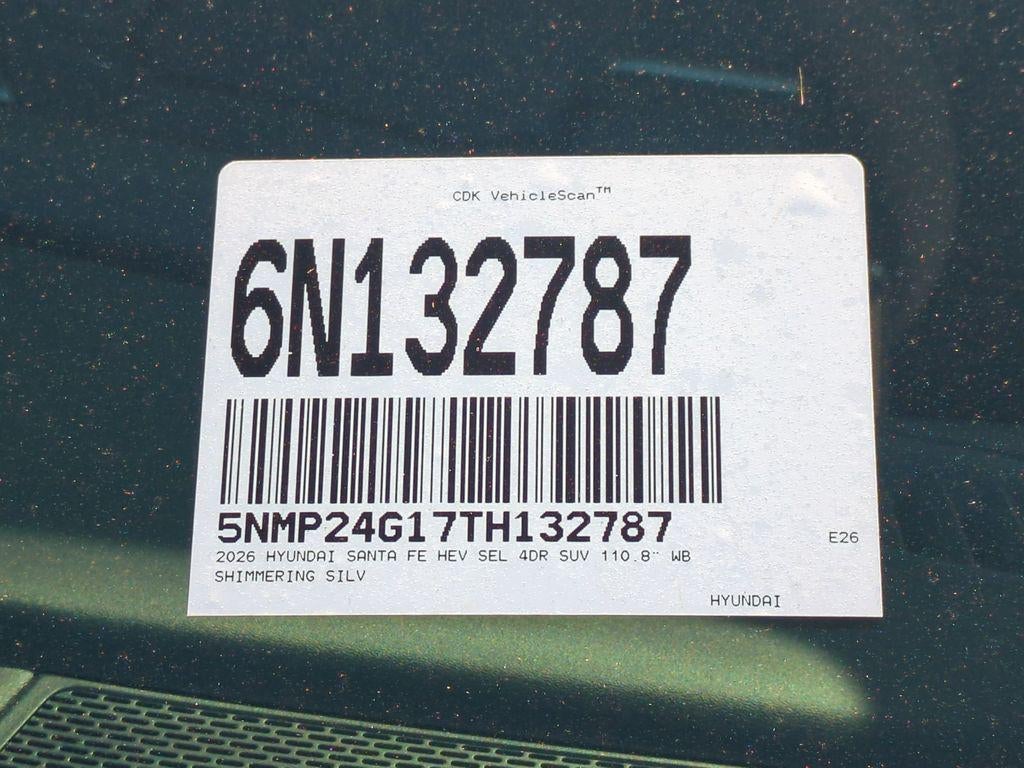 2026 Hyundai Santa Fe Hybrid SEL