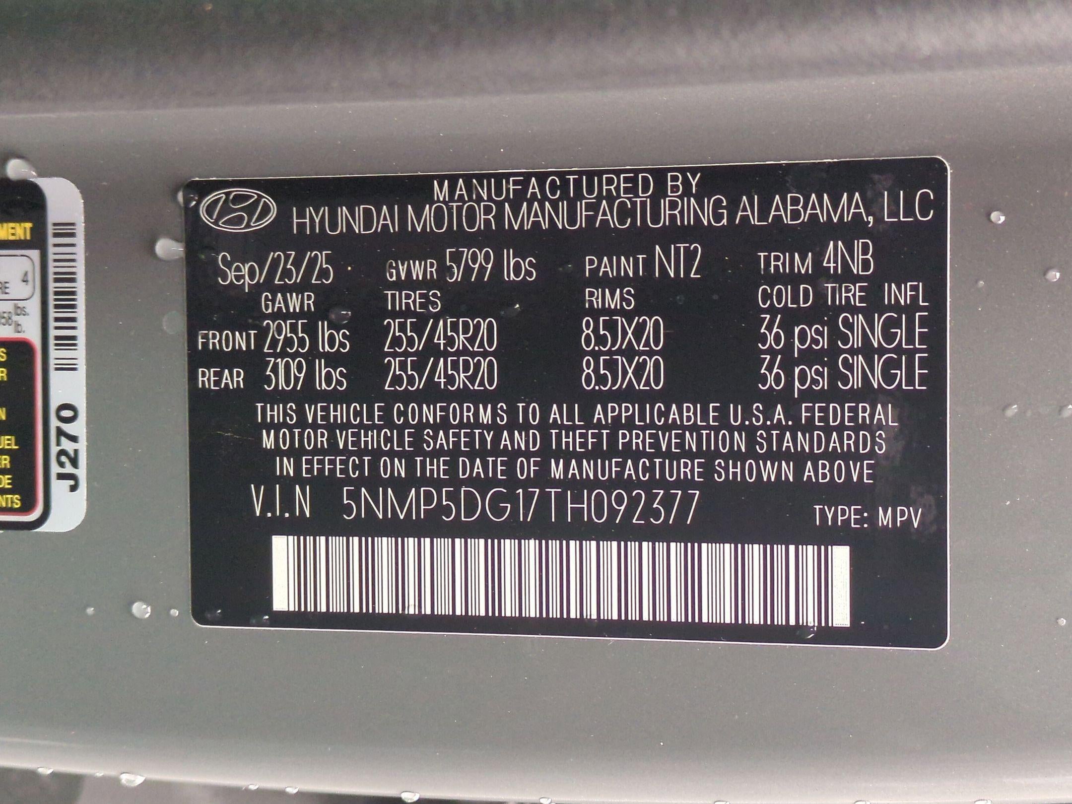 2026 Hyundai Santa Fe Hybrid Calligraphy