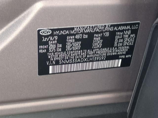 2020 Hyundai Santa Fe SEL