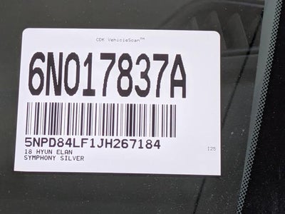 2018 Hyundai Elantra SEL