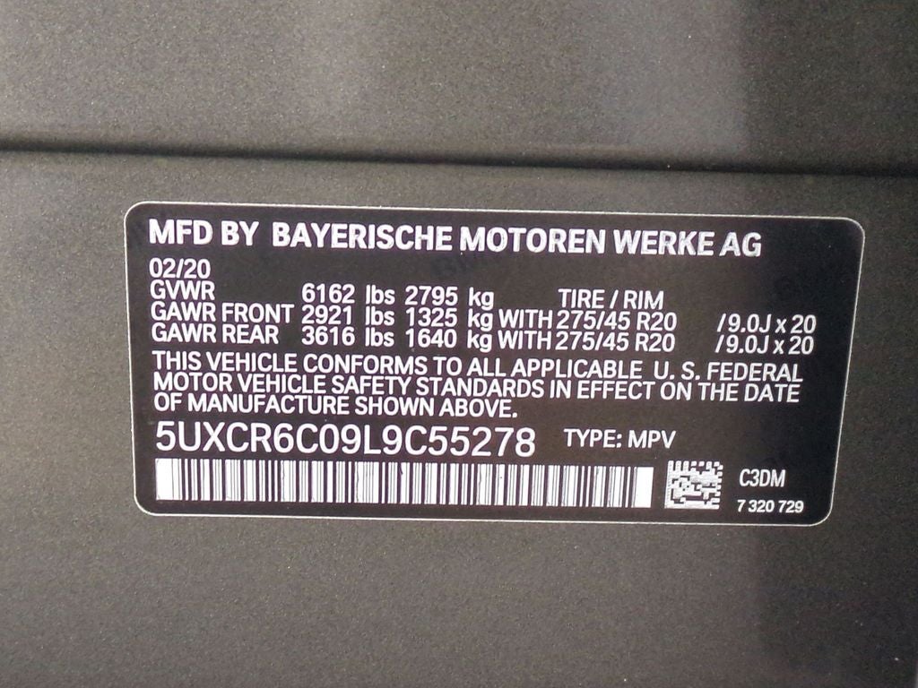 2020 BMW X5 xDrive40i