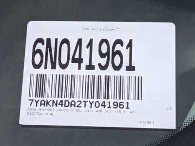 2026 Hyundai IONIQ 5 SEL