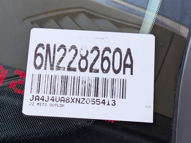 2022 Mitsubishi Outlander SE Launch Edition