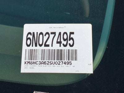 2025 Hyundai Kona Electric SEL