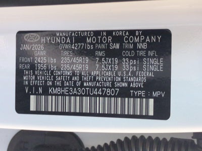 2026 Hyundai Kona Limited FWD