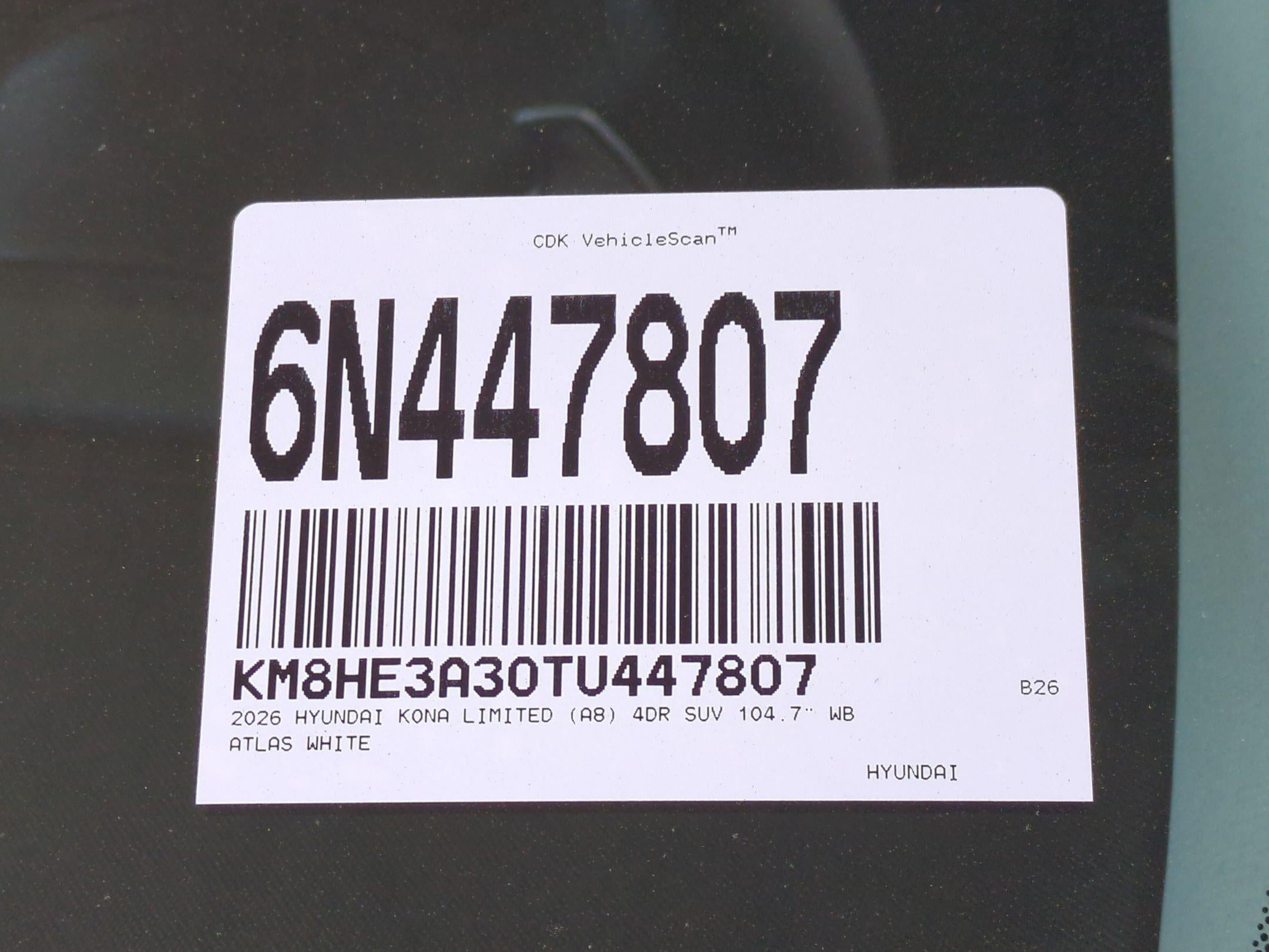 2026 Hyundai Kona Limited FWD