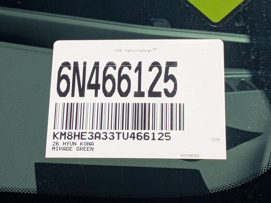 2026 Hyundai Kona Limited FWD