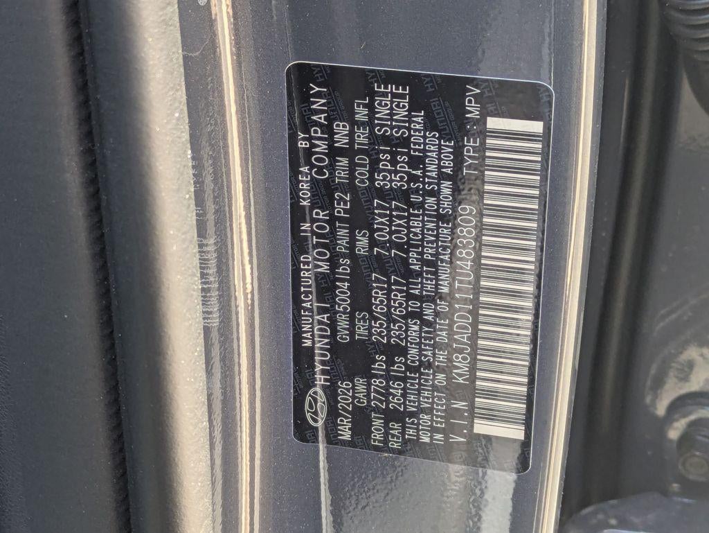 2026 Hyundai Tucson Hybrid Blue