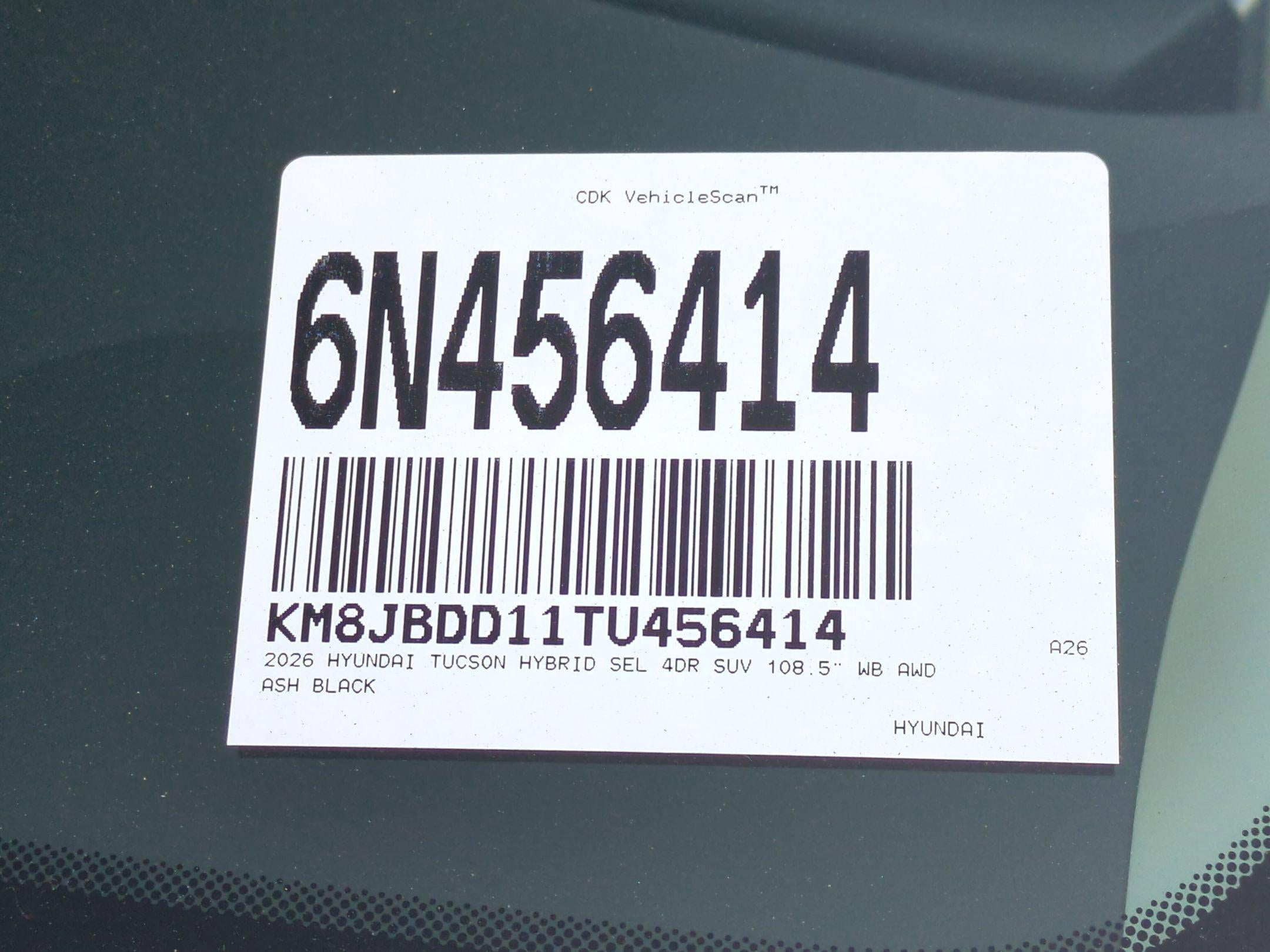 2026 Hyundai Tucson Hybrid SEL AWD