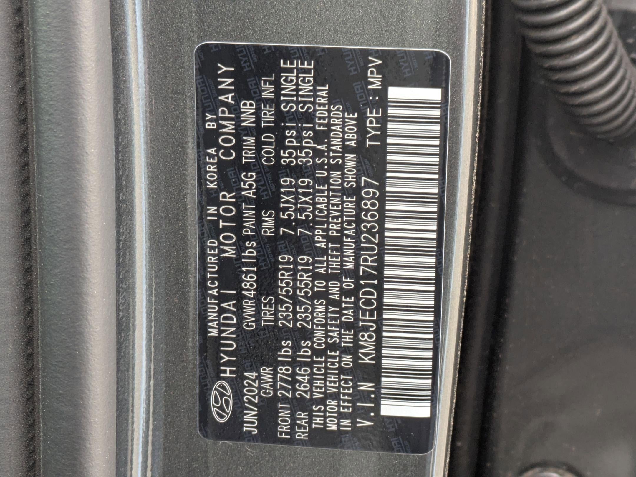 2024 Hyundai Tucson Hybrid Limited