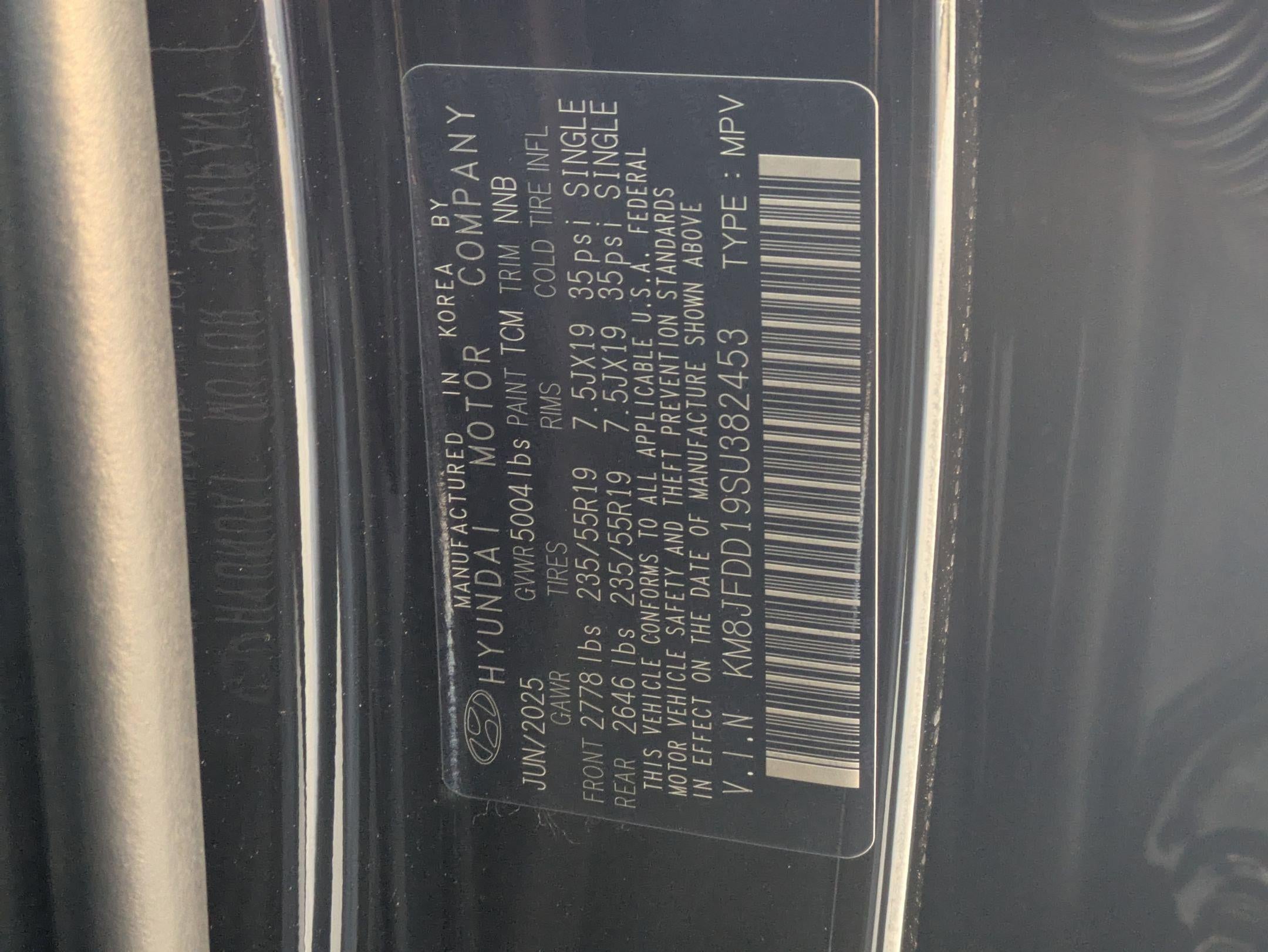 2025 Hyundai Tucson Hybrid N Line