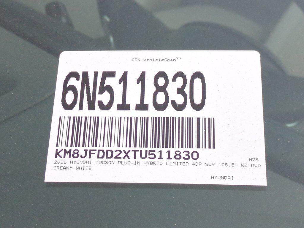2026 Hyundai Tucson Plug-In Hybrid Limited