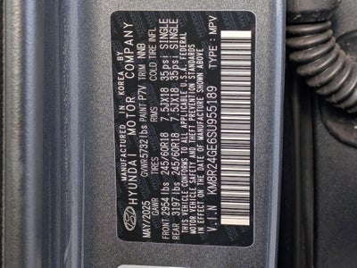 2025 Hyundai Palisade SEL FWD