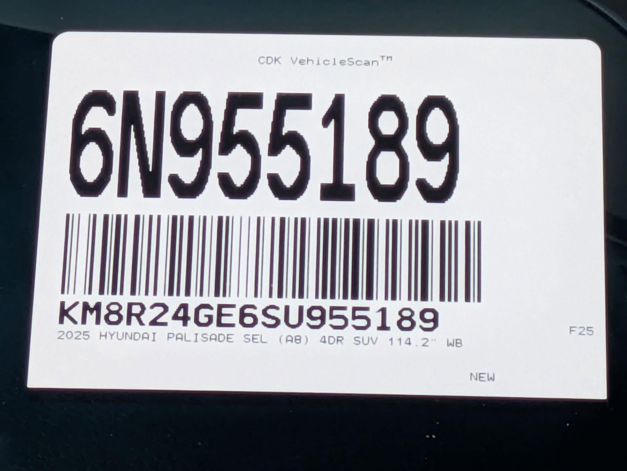 2025 Hyundai Palisade SEL FWD