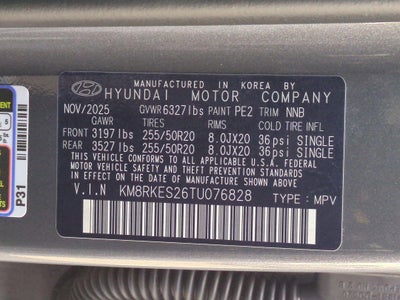 2026 Hyundai Palisade Limited AWD