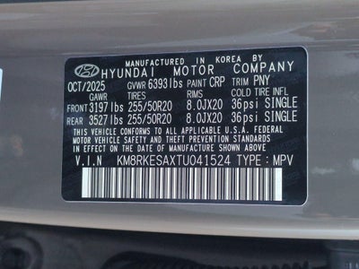 2026 Hyundai Palisade Hybrid Limited