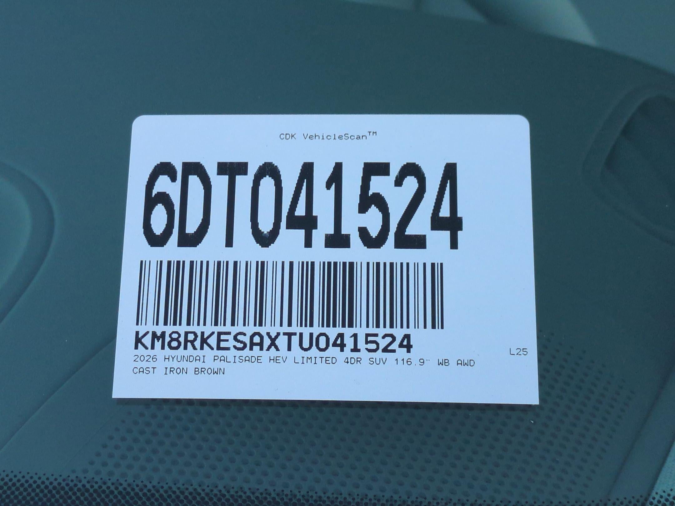 2026 Hyundai Palisade Hybrid Limited