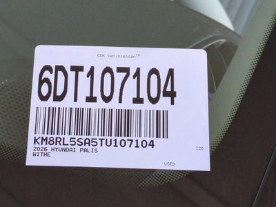 2026 Hyundai Palisade Hybrid Blue SEL 7P