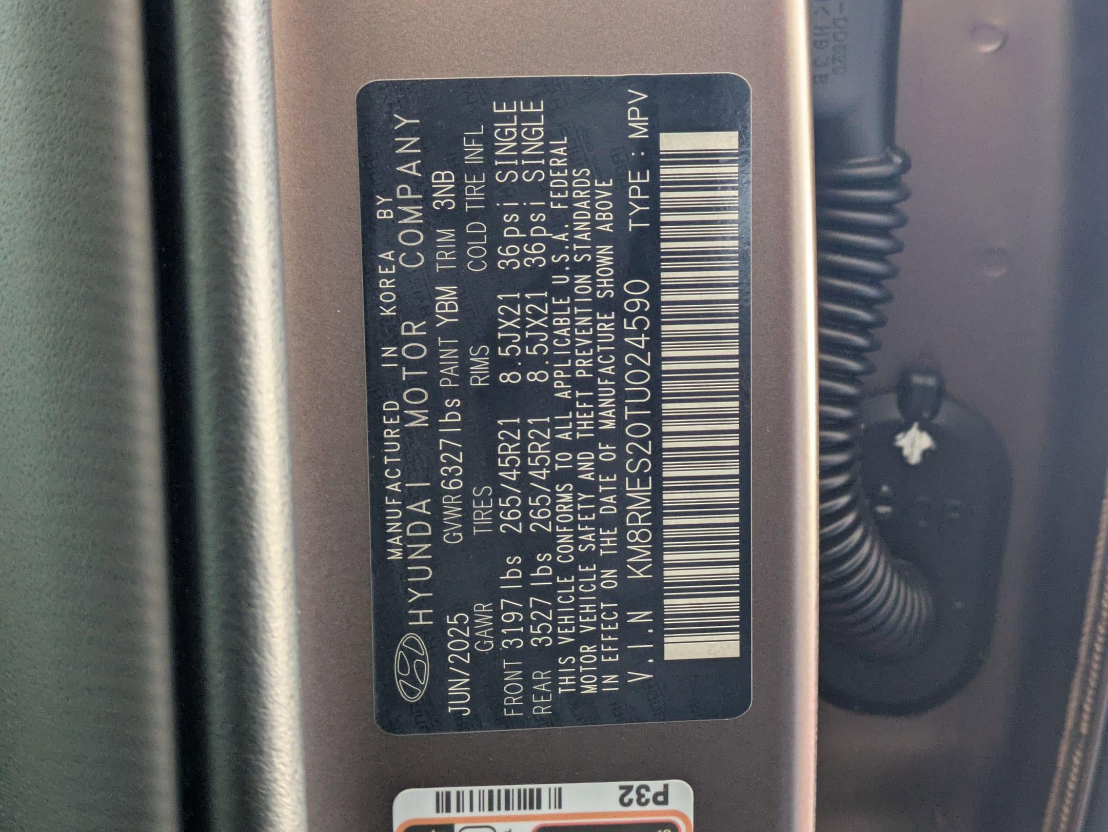 2026 Hyundai Palisade Calligraphy AWD