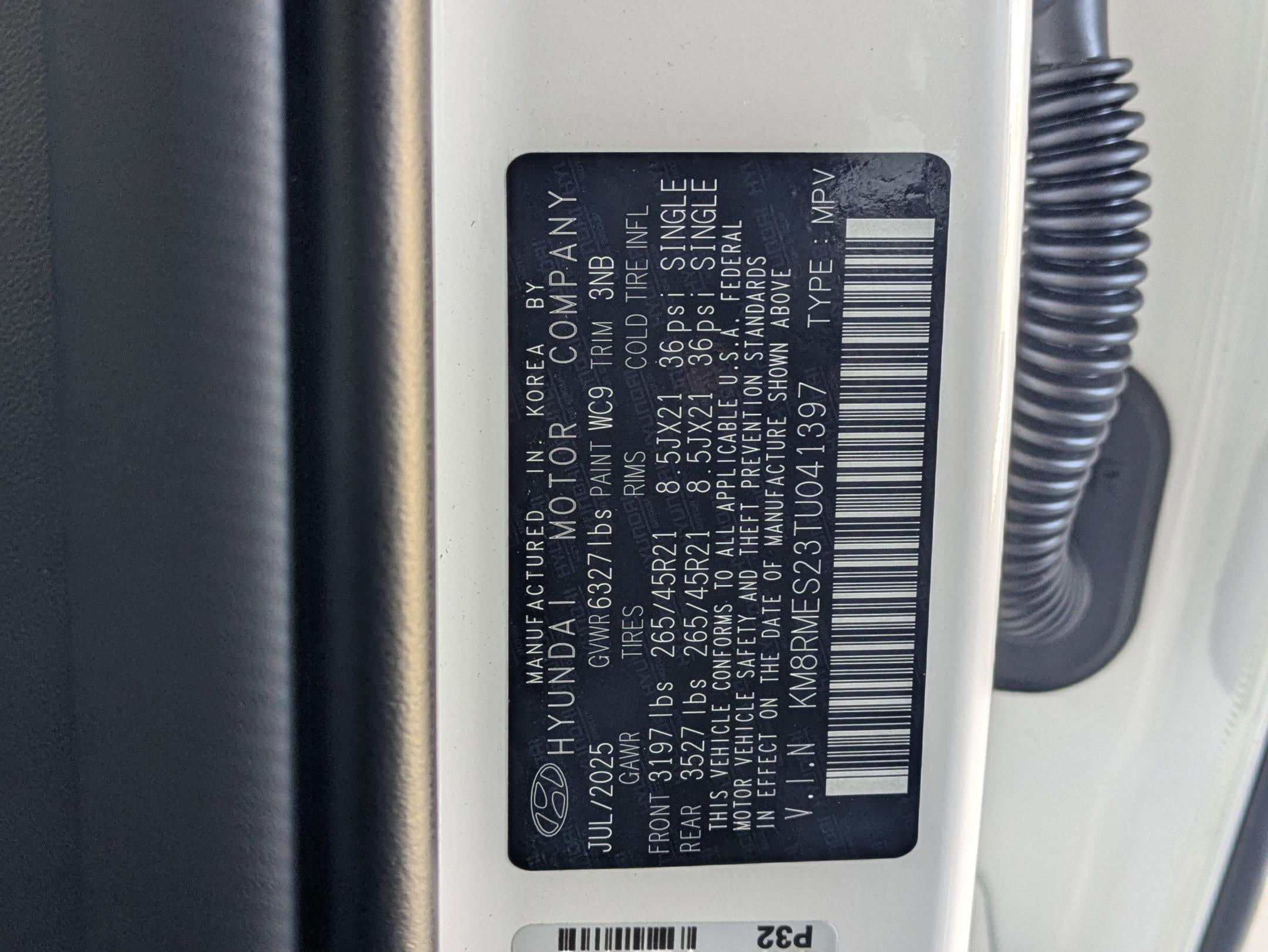 2026 Hyundai Palisade Calligraphy AWD