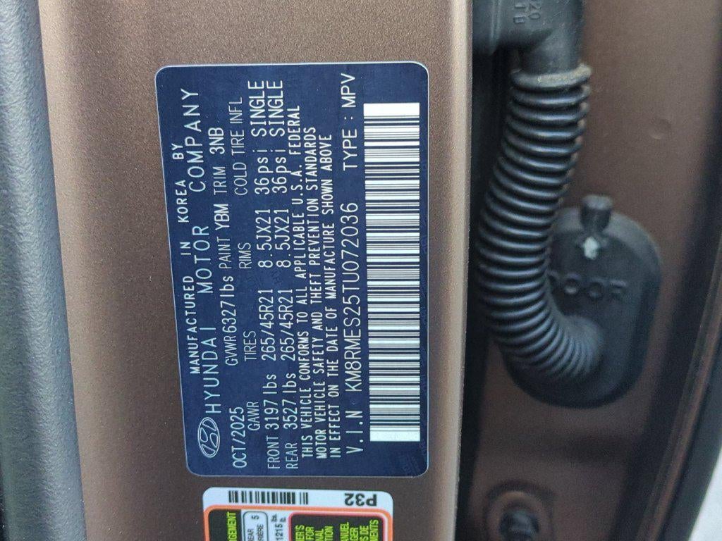 2026 Hyundai Palisade Calligraphy AWD