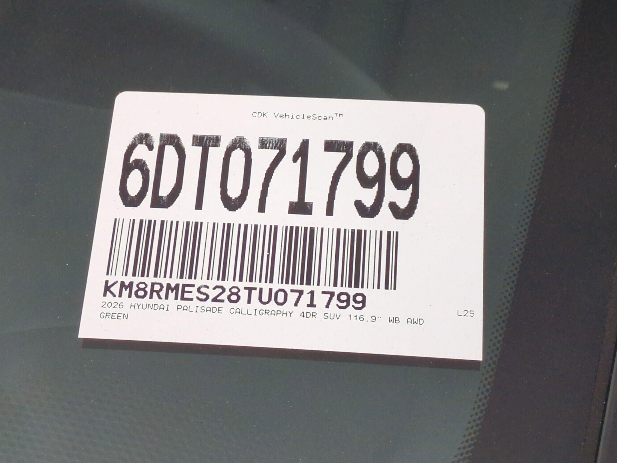 2026 Hyundai Palisade Calligraphy AWD