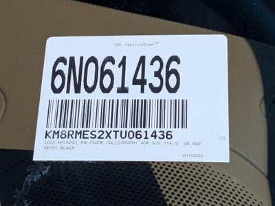 2026 Hyundai Palisade Calligraphy AWD