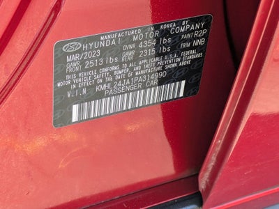 2023 Hyundai Sonata SE