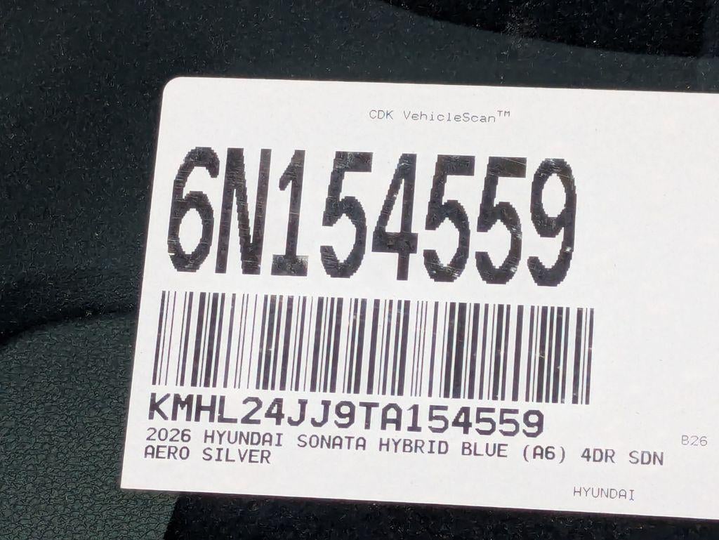 2026 Hyundai Sonata Hybrid Blue