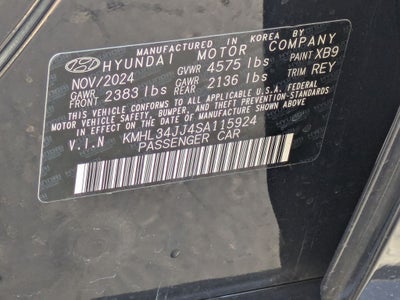 2025 Hyundai Sonata Hybrid SEL