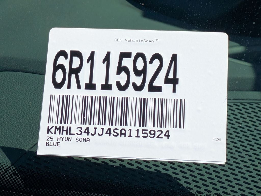 2025 Hyundai Sonata Hybrid SEL