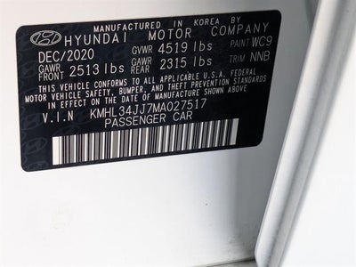 2021 Hyundai Sonata Hybrid SEL