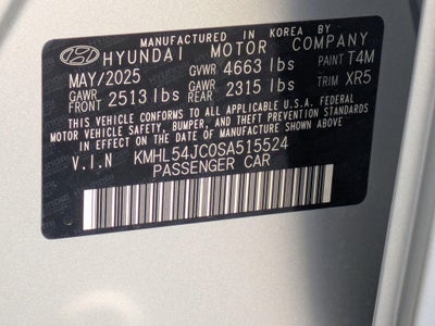 2025 Hyundai Sonata N Line