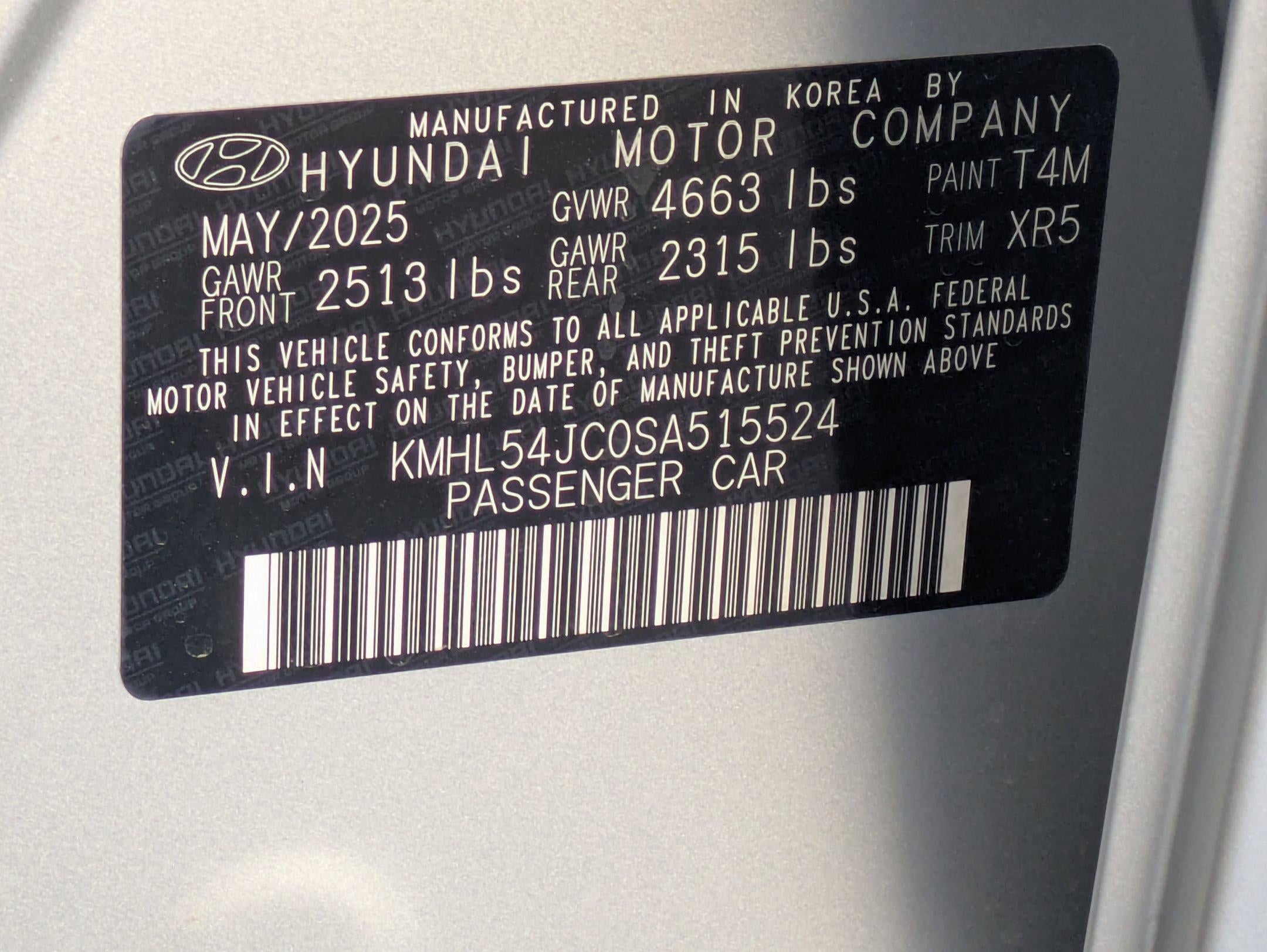 2025 Hyundai Sonata N Line