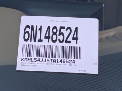 2026 Hyundai Sonata Hybrid Limited